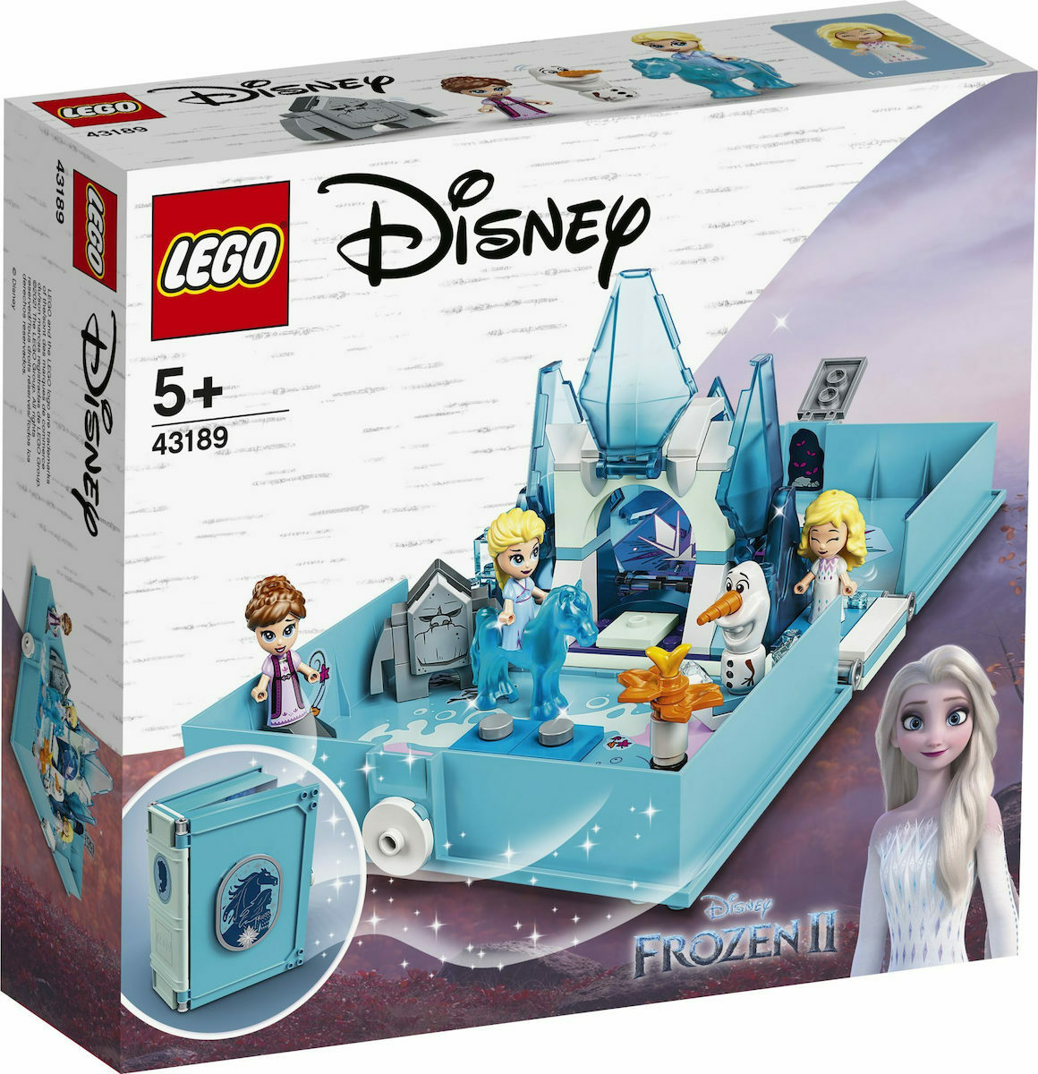 LEGO DISNEY PRINCESS 43189 ELSA AND THE NOKK STORYBOOK