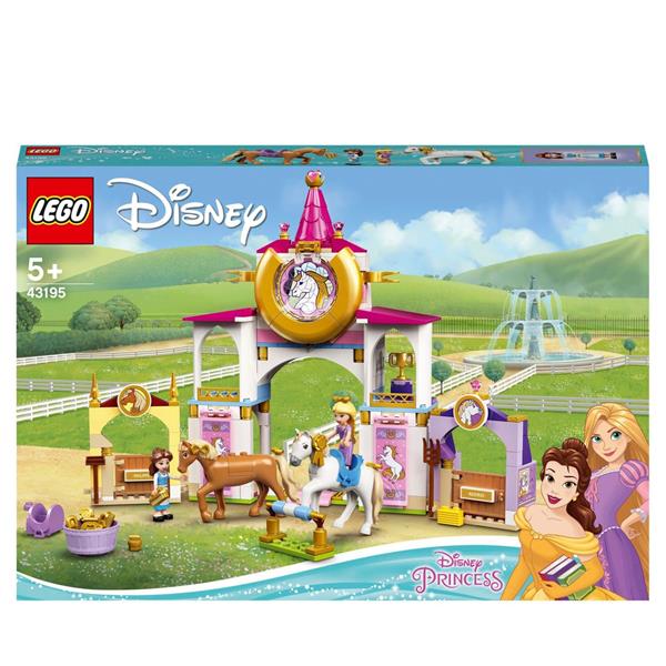 LEGO DP 43195  BELLE AND RAPUNZEL'S ROYAL STABLES