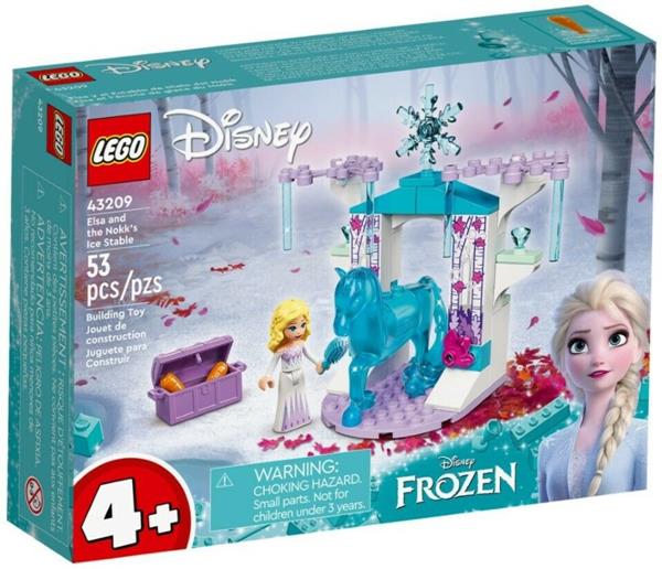 LEGO 43209 DISNEY FROZEN ELSA AND THE NOKK’S ICE STABLE ΓΙΑ 4+ ΕΤΩΝ