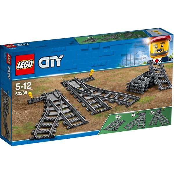 LEGO 60238 CITY TURNOUTS, CONSTRUCTION TOYS