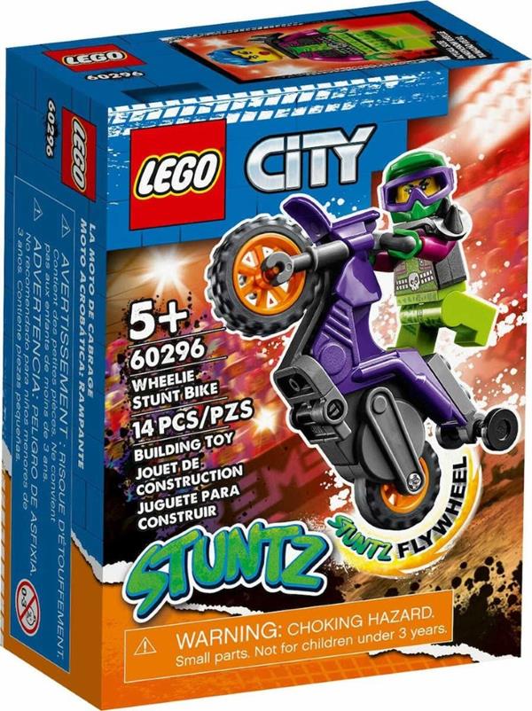 LEGO 60296 CITY: WHEELIE STUNT BIKE ΓΙΑ 5+ ΕΤΩΝ