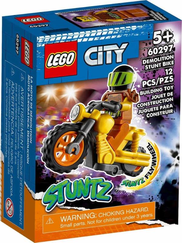 LEGO 60297 CITY: DEMOLITION STUNT BIKE ΓΙΑ 5+ ΕΤΩΝ
