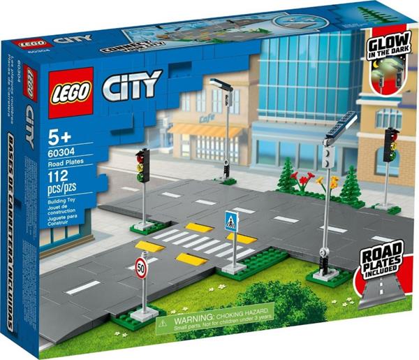 LEGO 60304 CITY: ROAD PLATES ΓΙΑ 5+ ΕΤΩΝ