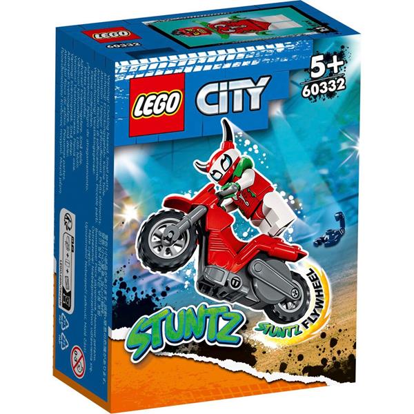 LEGO CITY STUNTZ 60332 RECKLESS SCORPION STUNT BIKE