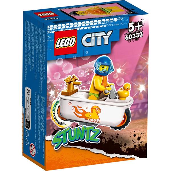 LEGO CITY STUNTZ 60333 BATHTUB STUNT BIKE