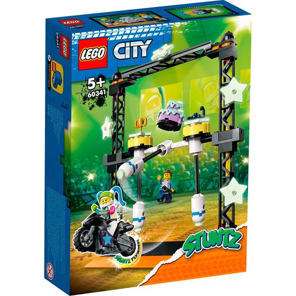 LEGO CITY STUNTZ 60341 THE KNOCKDOWN STUNT CHALLENGE