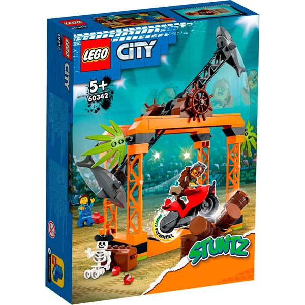 LEGO CITY STUNTZ 60342 THE SHARK ATTACK STUNT CHALLENGE
