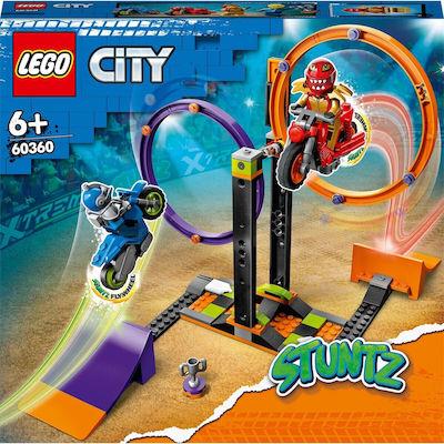 LEGO CITY STUNTZ 60360 SPINNING STUNT CHALLENGE