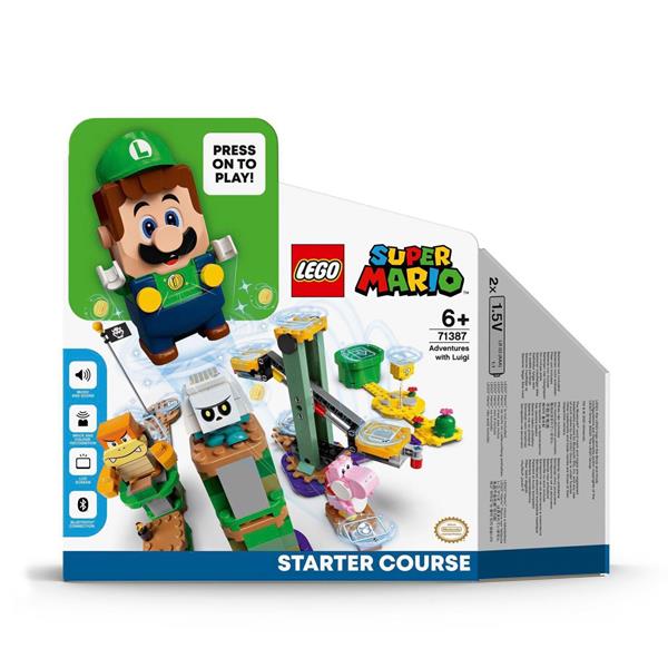 LEGO SUPER MARIO 71387 ADVENTURE WITH LUIGI - STARTER COURSE