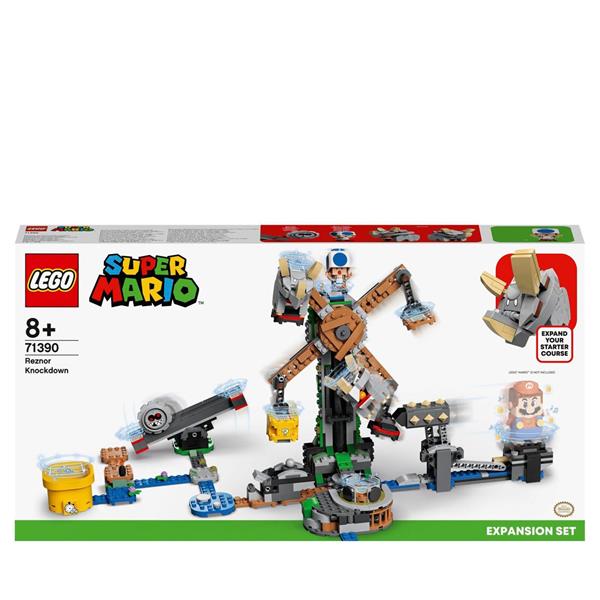 LEGO SUPER MARIO 71390 REZNOR KNOCKDOWN EXPANSION SET
