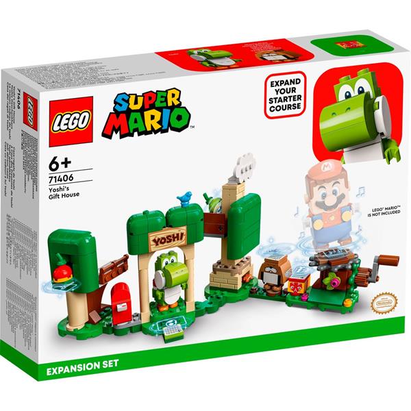 LEGO SUPER MARIO 71406 YOSHI'S GIFT HOUSE EXPANSION SET