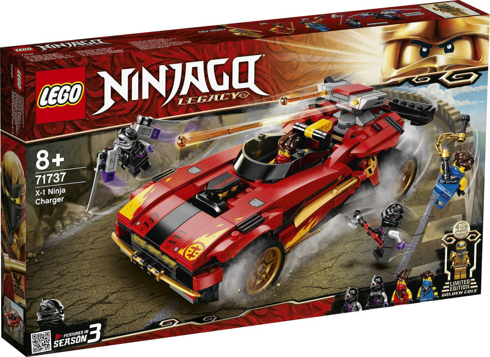 LEGO NINJAGO 71737 X-1 NINJA SUPERCAR