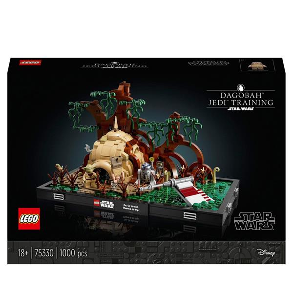 LEGO STAR WARS 75330 DAGOBAH JEDI TRAINING DIORAMA