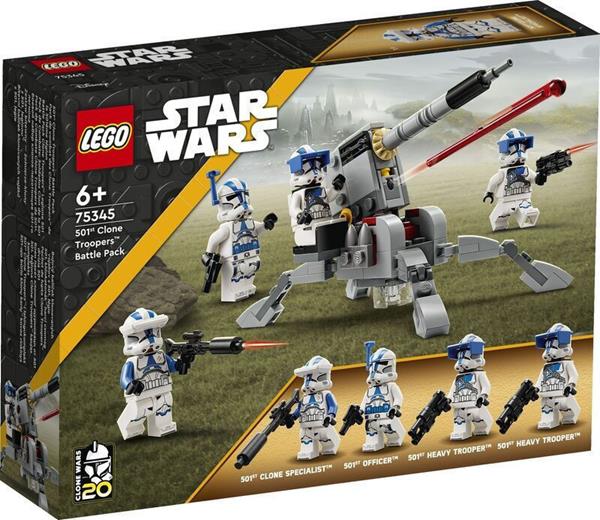 LEGO STAR WARS 75345 501ST CLONE TROOPERS BATTLE PACK