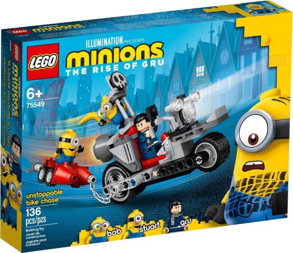 Lego Minions: Unstoppable Bike Chase 75549