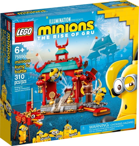 Lego Minions: Minions Kung Fu Battle 75550