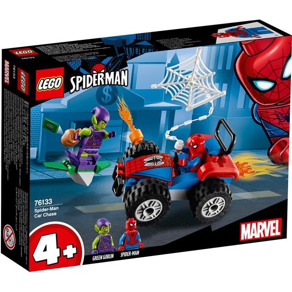 LEGO 76133 SPIDER-MAN CHASE, CONSTRUCTION TOYS