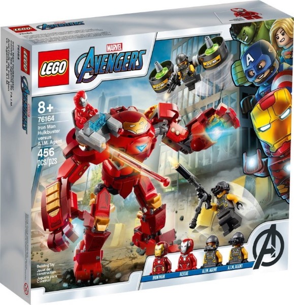 Lego Super Heroes: Iron Man Hulkbuster Versus A.I.M Agent 76164