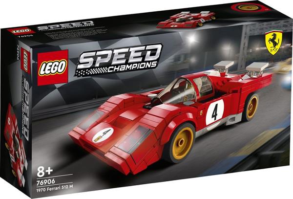 LEGO 76906 SPEED CHAMPIONS 1970 FERRARI 512 M ΓΙΑ 8+ ΕΤΩΝ
