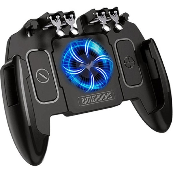 LGP COOLING GAMEPAD 6-FINGER PUBG FOR ANDROID & IOS WITH LI BATTERY