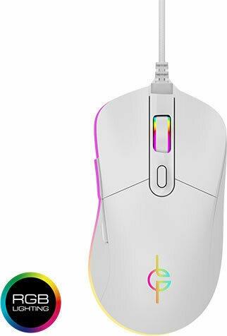 LGP RGB GAMING MOUSE 6400DPI WHITE 'WHITE MOON'