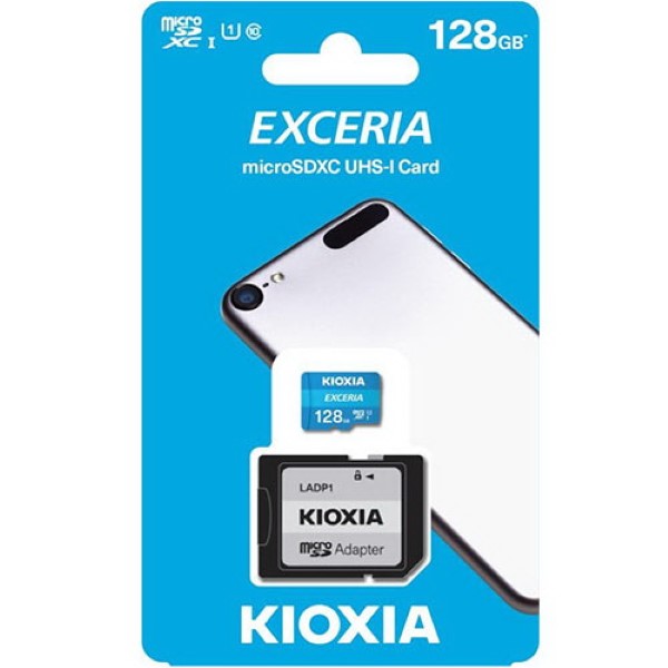 KIOXIA MICRO SD 128GB WITH ADAPTER UHS I U1  M203