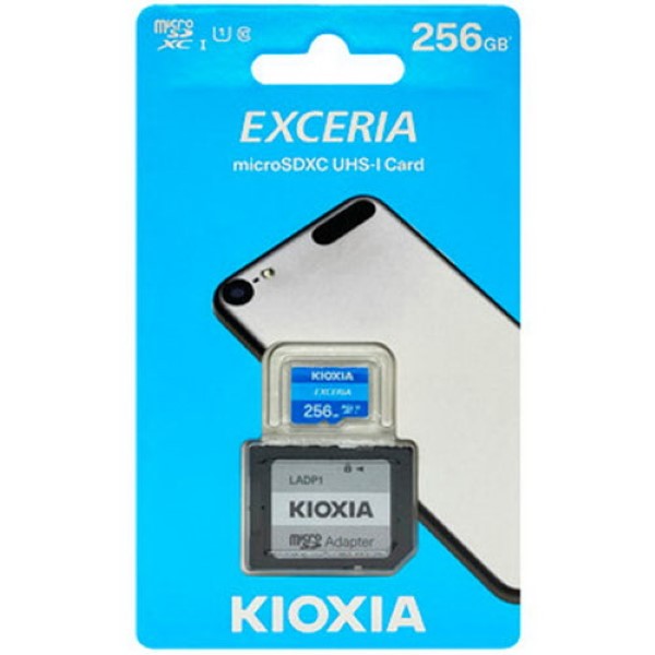 KIOXIA MICRO SD 256GB WITH ADAPTER UHS I U1  M203