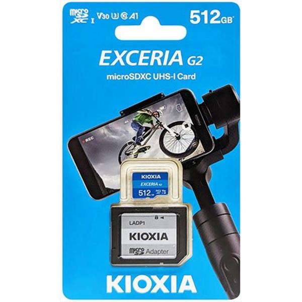 KIOXIA 4K MICRO SD 512GB WITH ADAPTER UHS I U3 V30