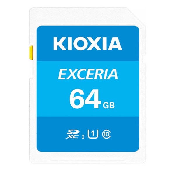 KIOXIA SD EXCERIA 64GB UHS I 100MBS