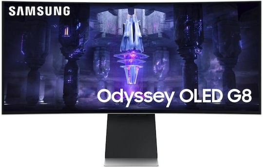 Samsung Odyssey G8 Ultrawide OLED HDR Curved Gaming Monitor 34" QHD 3440x1440 175Hz 0.03ms GTG