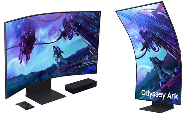 Samsung Odyssey ARK G97NC VA HDR Curved Gaming Monitor 55" 4K 3840x2160 165Hz