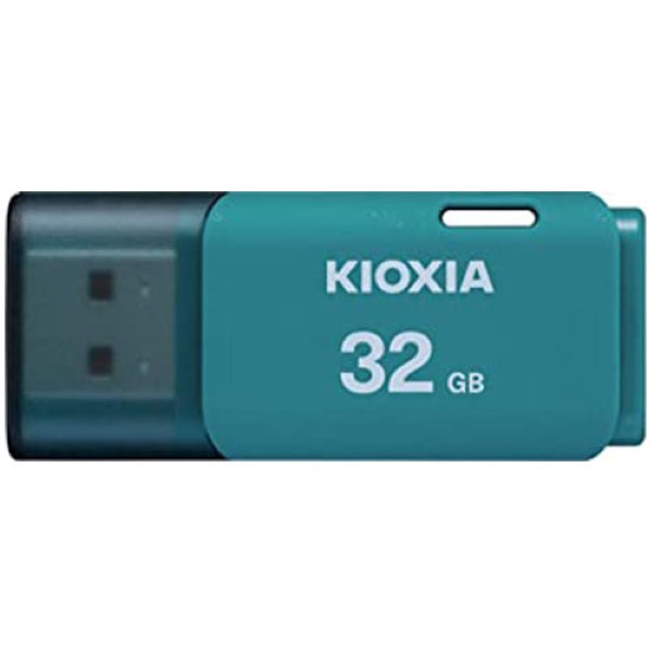 KIOXIA USB 2.0 FLASH STICK 32GB HAYABUSA AQUA U202