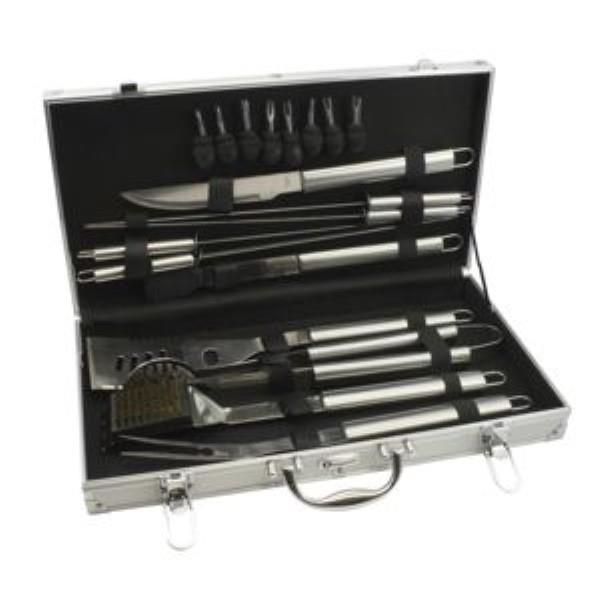 LEOPOLD VIENNA BBQ KIT 18 PARTS  8X24X27        LV01070