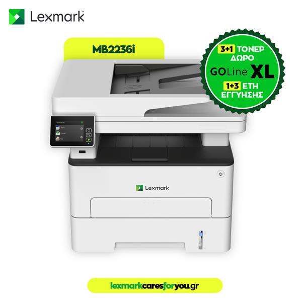 Lexmark MB2236i Ασπρόμαυρο Πολυμηχάνημα Laser με WiFi και Mobile Print