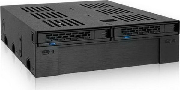 ICY DOCK MB322SP-B 2X 2.5 "SATA / SAS HDD / SSD AND 1 X 3.5" HDD