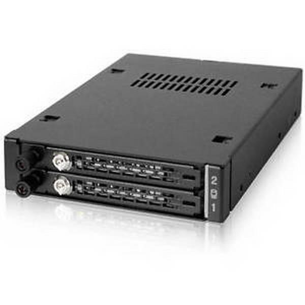 ICY DOCK MB492SKL-B 2X 2.5 "SAS / SATA SSD / HDD IN 3.5" BAY