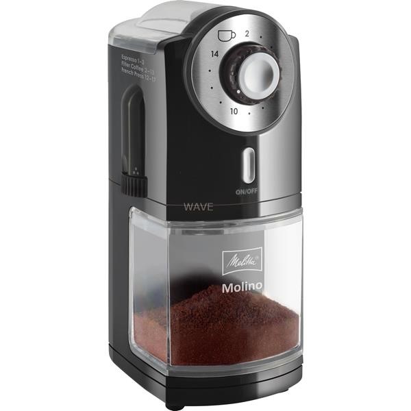 Melitta coffee grinder Molino 1019-02 (black, black)