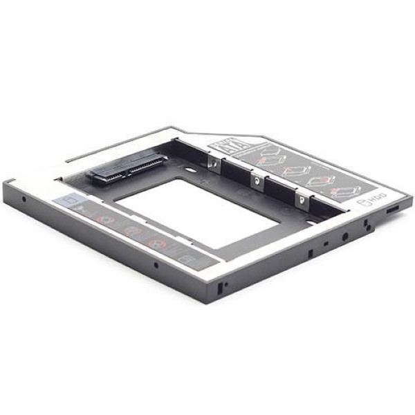 GEMBIRD SLIM MOUNTING FRAME FOR 2,5" DRIVE TO 5,25" BAY FOR DRIVE UP TO 12MM