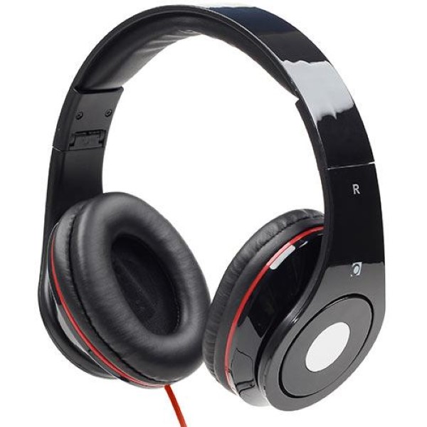 GEMBIRD FOLDING STEREO HEADPHONES DETROIT BLACK