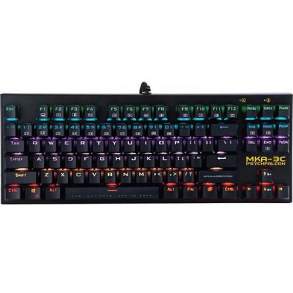 ARMAGGEDDON MECHANICAL GAMING KEYBOARD PSYCHFALCON MKA-3C CT BLUE MKA3CBL