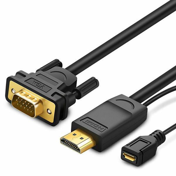 Ugreen Hdmi To Vga  Converter-Cable W-O Audio Mm101 1,5M 30449