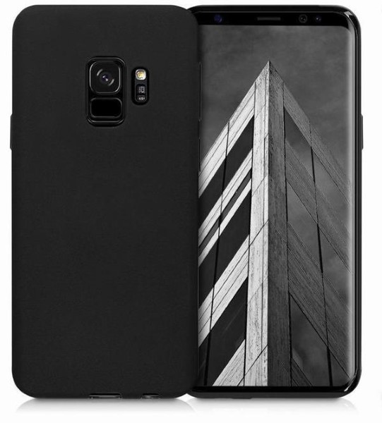 OEM BACK COVER ΣΙΛΙΚΟΝΗΣ MATTE ΜΑΥΡΟ ΓΙΑ SAMSUNG GALAXY S9 G960