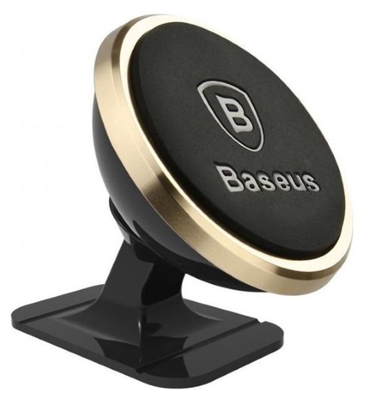 BASEUS ΜΑΓΝΗΤΙΚΗ ΒΑΣΗ ΑΥΤΟΚΙΝΗΤΟΥ 360ᵒ ROTATION GOLD  PB1189Z