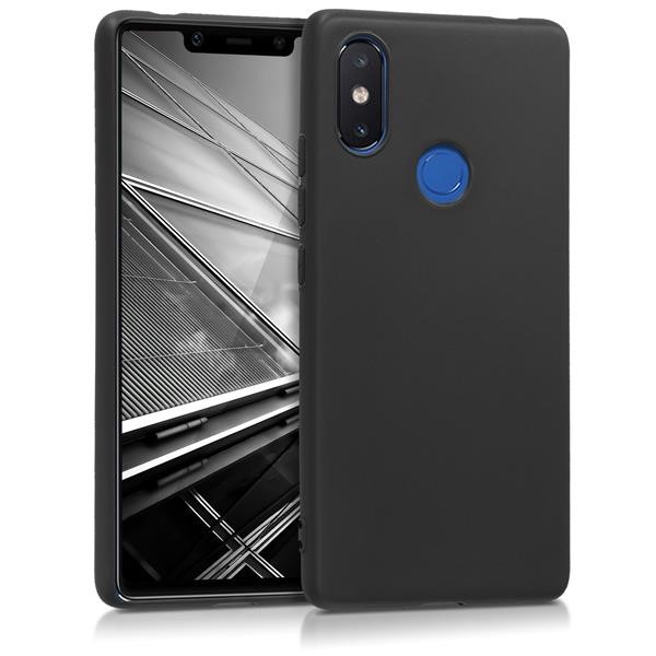 OEM BACK COVER SOFT MATTE TPU CASE ΓΙΑ XIAOMI MI 8 - BLACK
