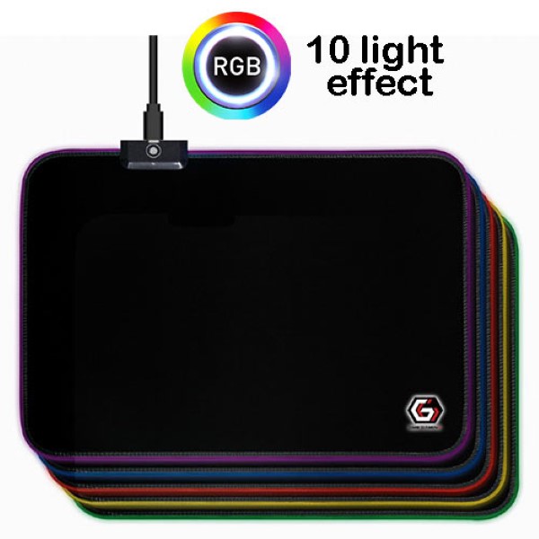 GEMBIRD GAMING MOUSE PAD WITH LED LIGHT FX LARGE