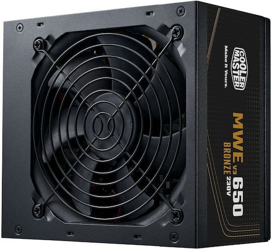 CoolerMaster MWE 650 Bronze V3 650W Full Wired 80 Plus Bronze