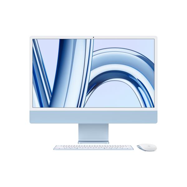 Apple iMac 24'' 256GB/8GB Blue | M3 8core/10core GPU | GR Magic Keyb | Mouse | Retina 4.5K