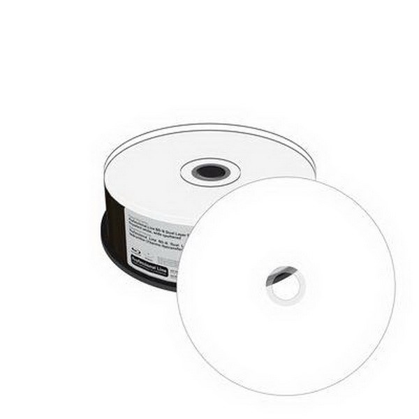 MEDIARANGE BD-R DL 50 GB, BLU-RAY BLANKS 25 PIECES CAKE BOX YES 6-PIN, 25 PIECES