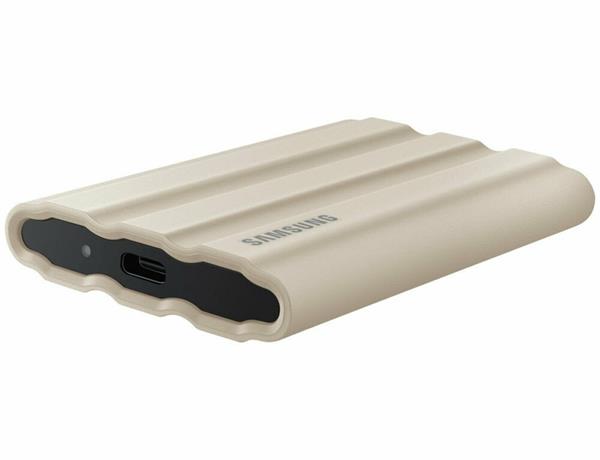 SSD extern Samsung 1TB T7 Shield MU-PE1T0K/EU beige