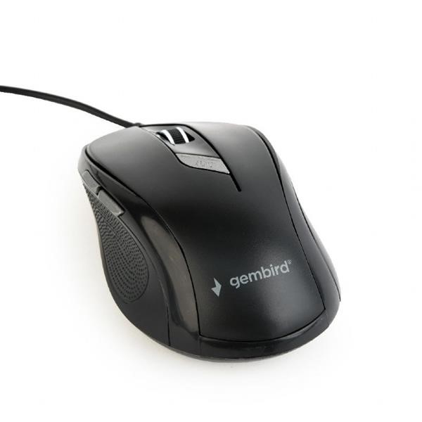 GEMBIRD USB OPTICAL MOUSE BLACK